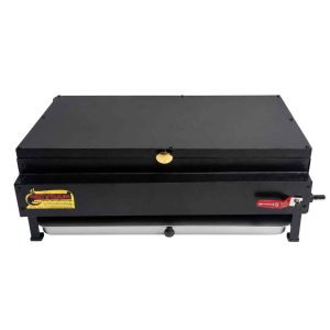 کباب پز در دار مشکی سایز 70