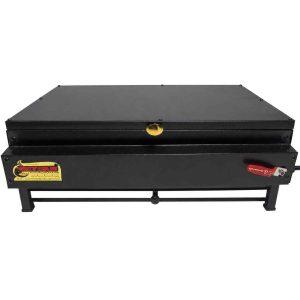 کباب پز در دار مشکی سایز 60